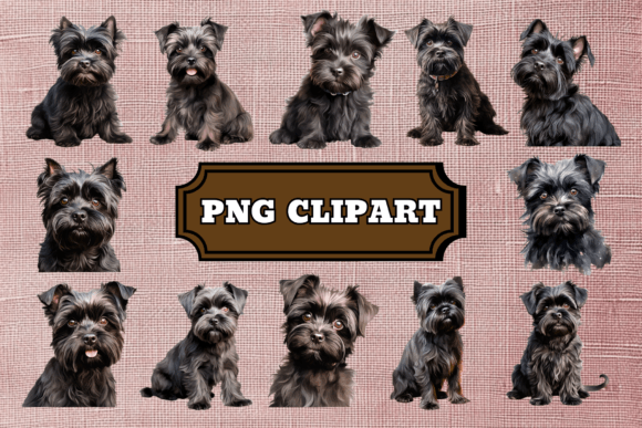 Affenpinscher Dog Clipart Bundle: Beyond the Pet Portrait