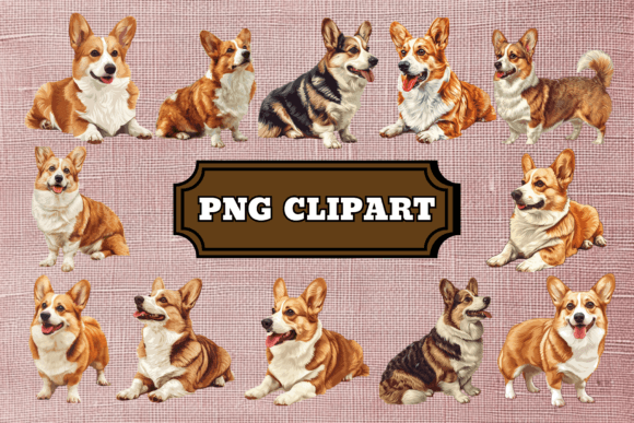 Corgi Dog Clipart Bundle: Unlock Creative Possibilities