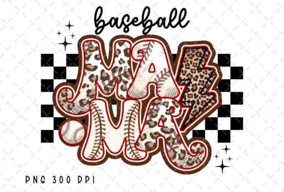 Retro Baseball Mama Lightning Bolt PNG: A Designer's Deep Dive