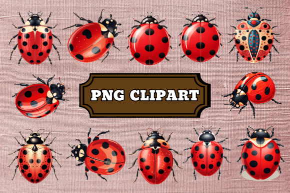 Unlocking Creativity with the Cute Ladybug PNG Bundle
